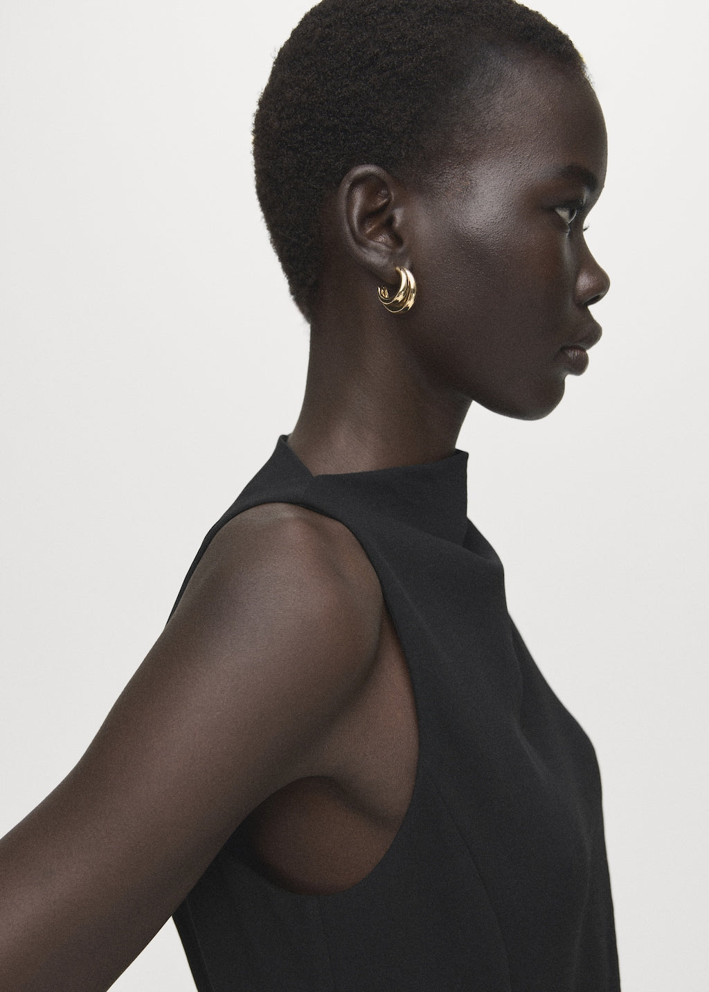 Mango dress soliel in black - Image 4