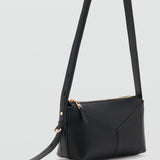 Mango crossbody bag cortado in black - Image 1