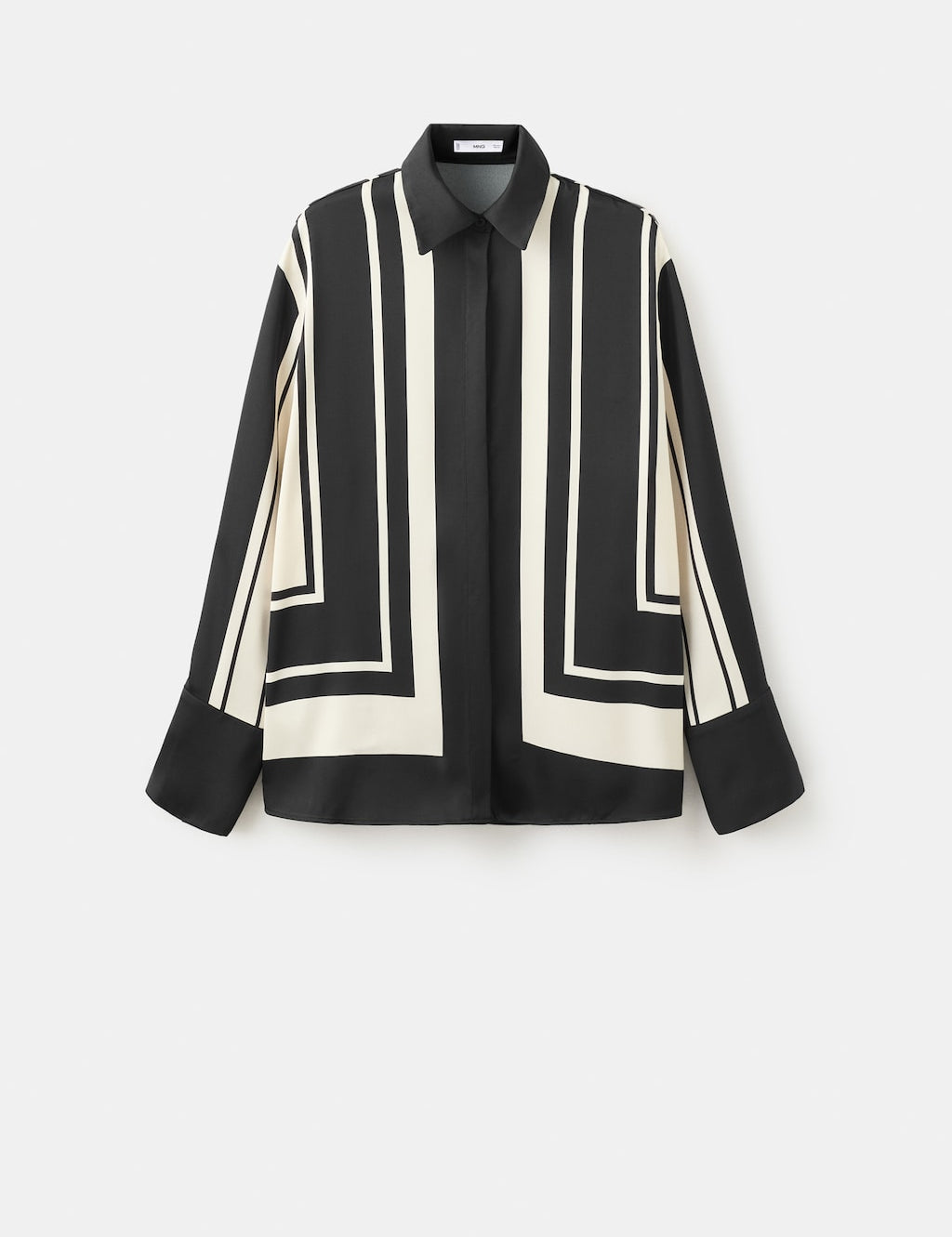 Mango blouse carol in black - Image 2