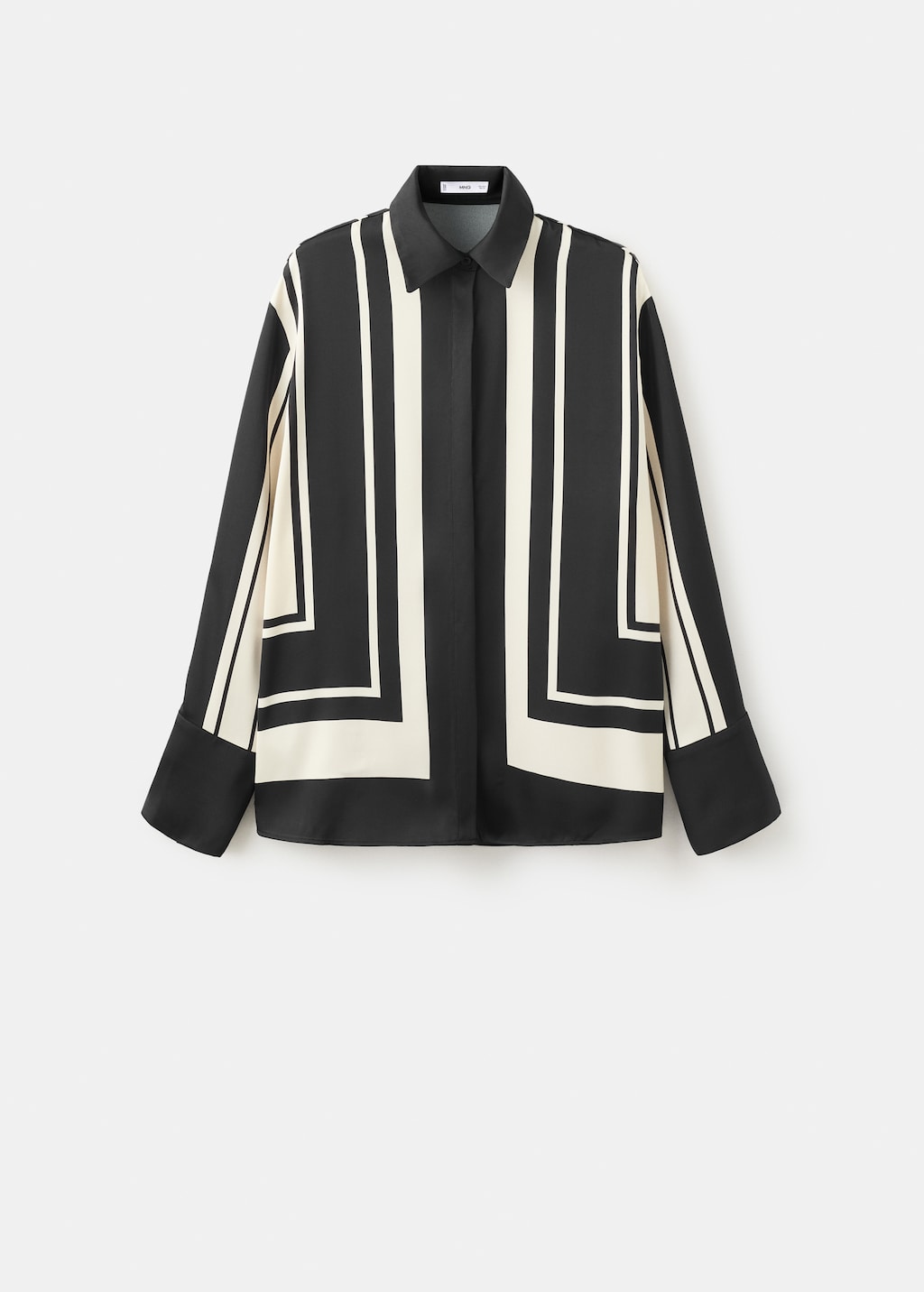 Mango blouse carol in black - Image 2