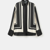 Mango blouse carol in black - Image 2
