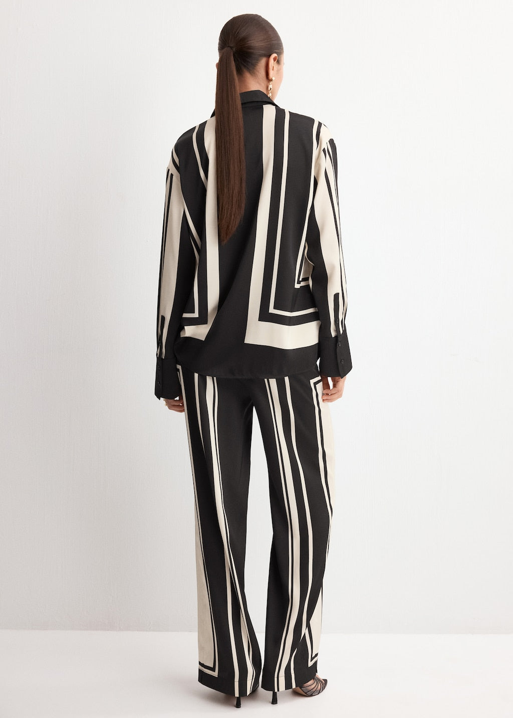 Mango blouse carol in black - Image 7