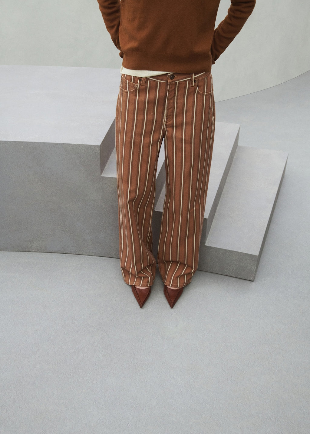 Mango jeans julene in camel - Image 1