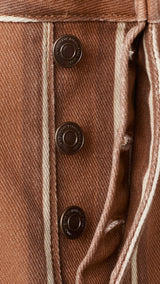 Mango jeans julene in camel - Image 3