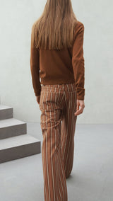 Mango jeans julene in camel - Image 6