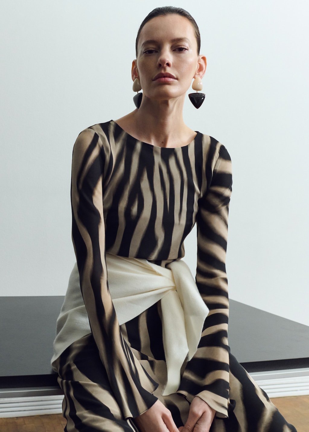 Mango dress alegra2 in black - Image 4