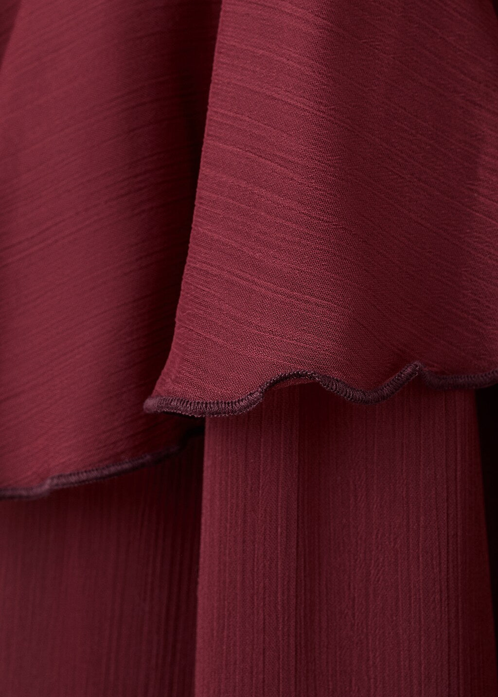 Mango dress cherry in eggplant - Image 3