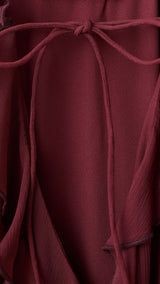 Mango dress cherry in eggplant - Image 7