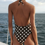 Mango swimsuit amalfi in brown - Image 6