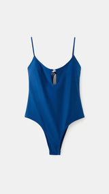 Mango swimsuit sicilia in navy - Image 2