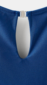 Mango swimsuit sicilia in navy - Image 5