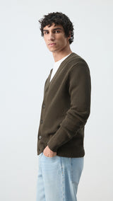 Mango cardigan salsa in chocolate - Image 5