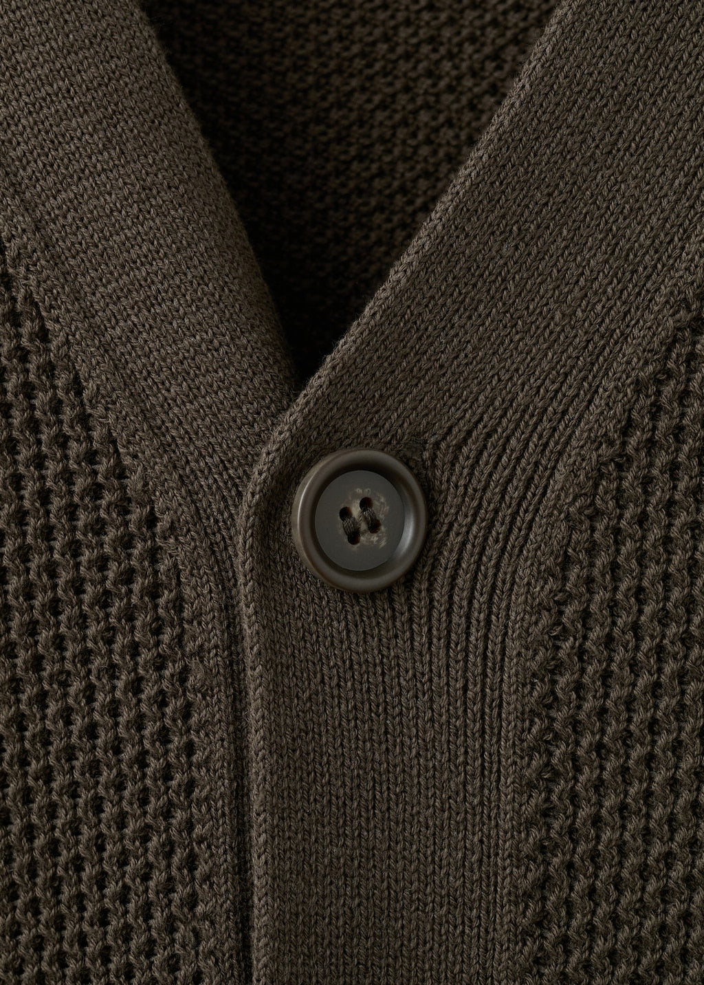 Mango cardigan salsa in chocolate - Image 7