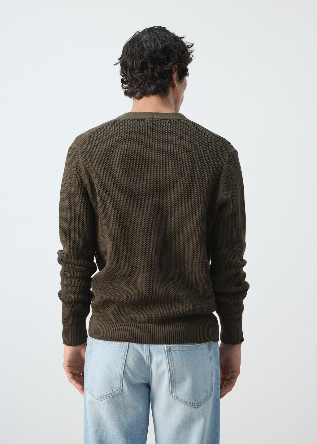 Mango cardigan salsa in chocolate - Image 8