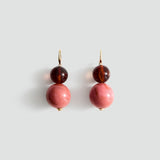 Mango earrings filo in pastel pink - Image 2