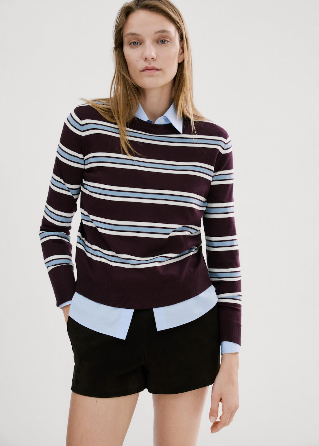 Mango sweater luccar in garnet - Image 5