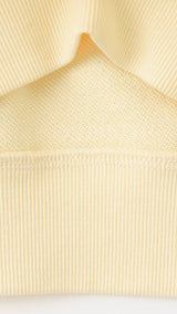 Mango sweatshirt jane in pastel yellow-030