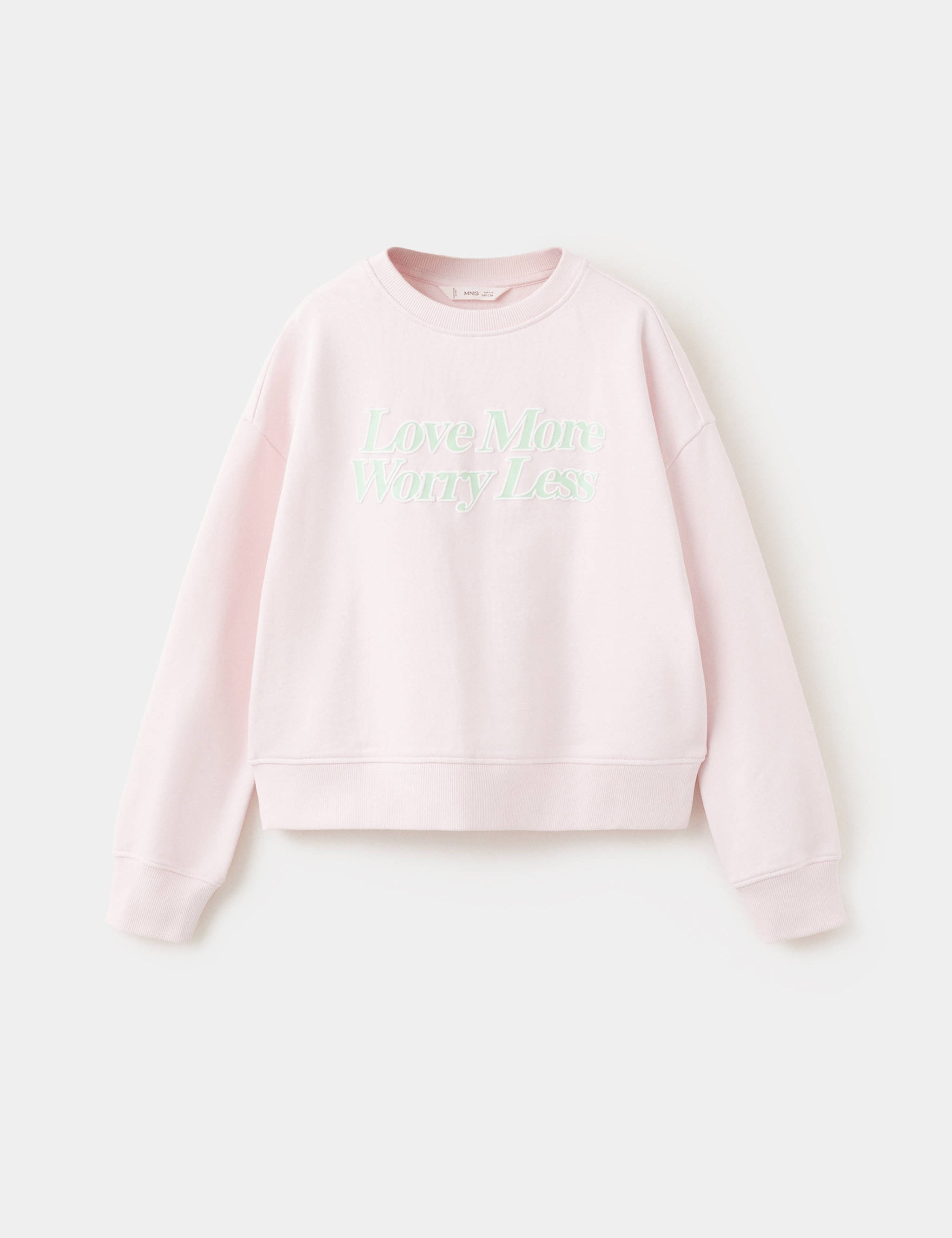 Mango sweatshirt jane in pink-021