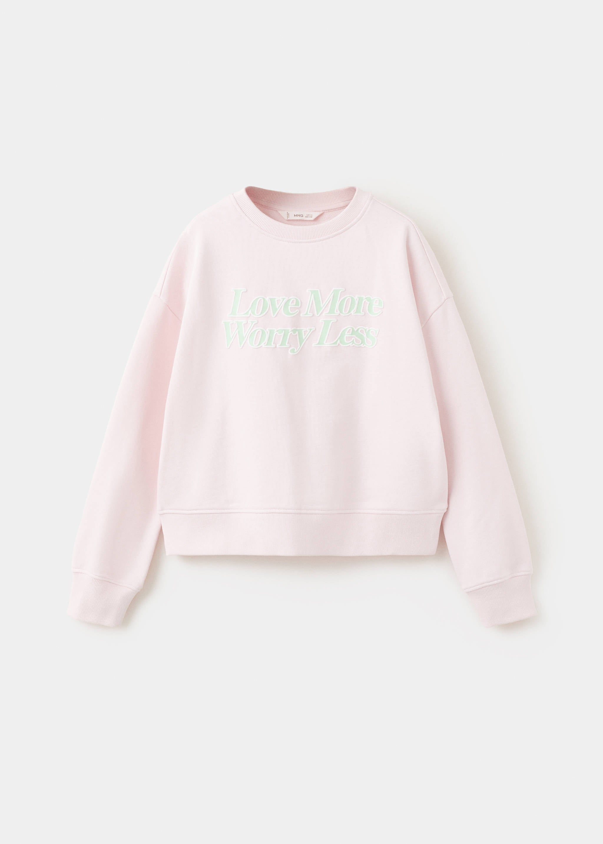 Mango sweatshirt jane in pink-021