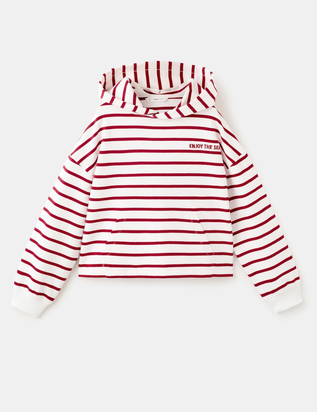 Mango sweatshirt enjoy in red - Image 1