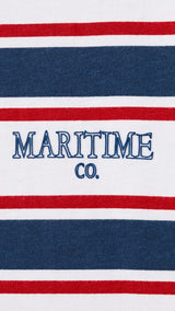 Mango t-shirt fmaritim in red - Image 2