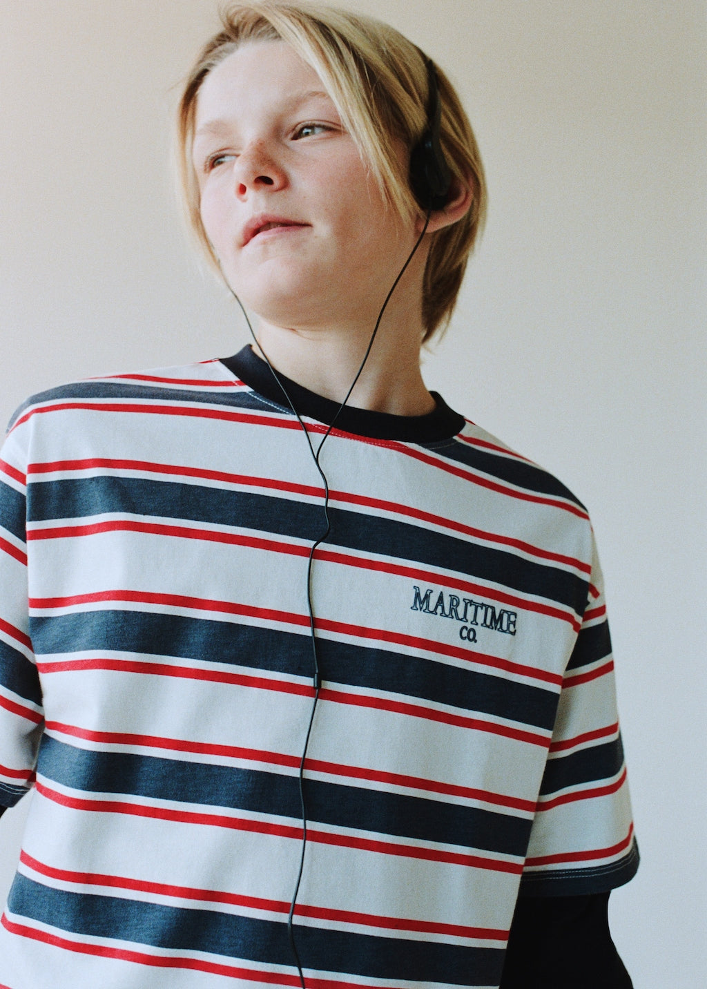 Mango t-shirt fmaritim in red - Image 3