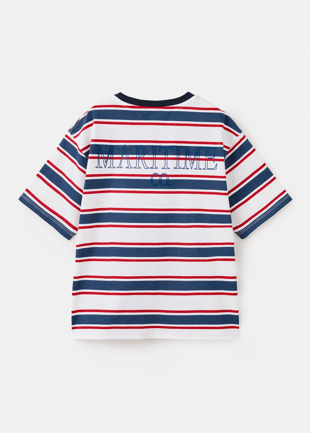 Mango t-shirt fmaritim in red - Image 5