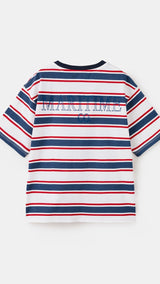 Mango t-shirt fmaritim in red - Image 5