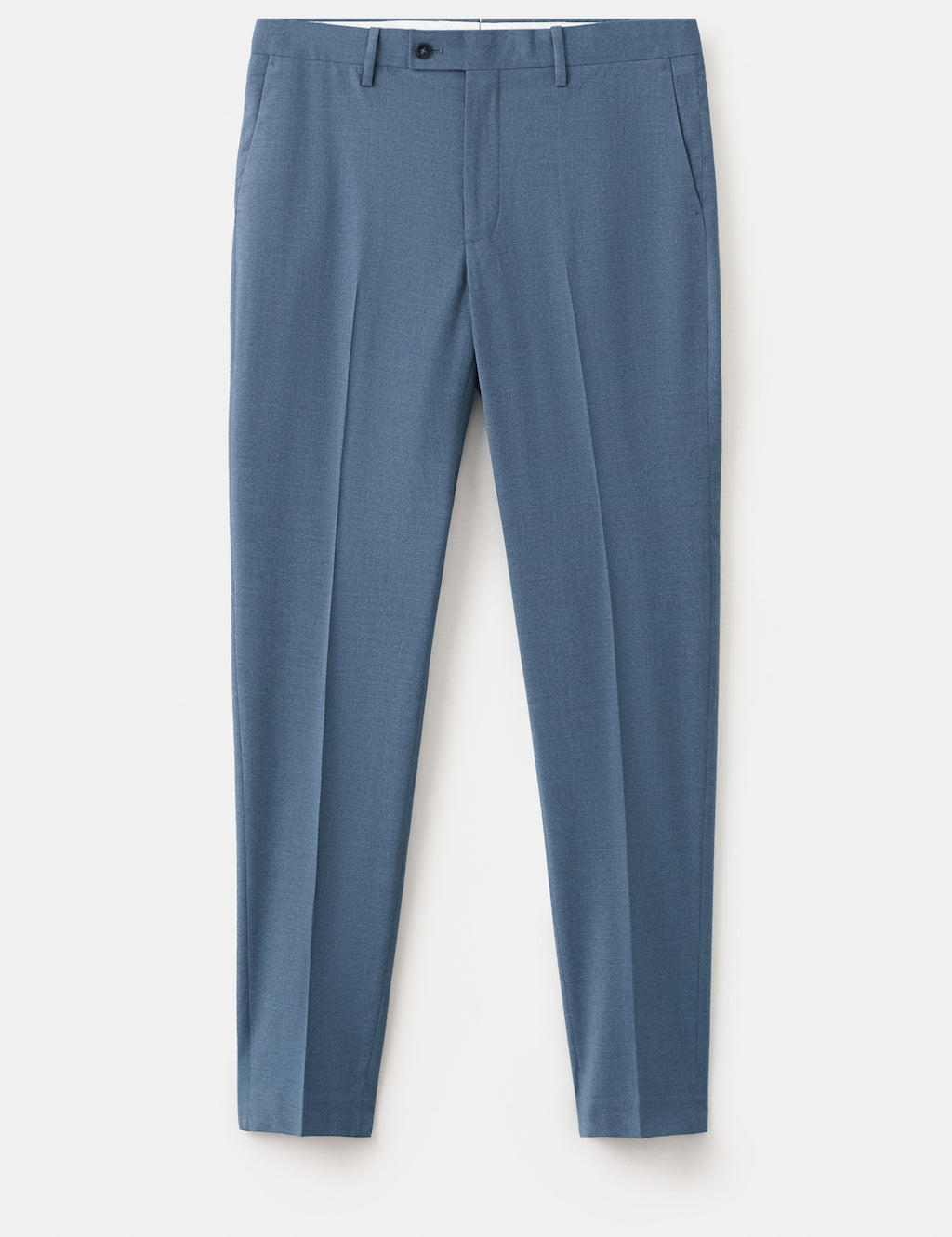 Mango trousers milan in indigo - Image 2