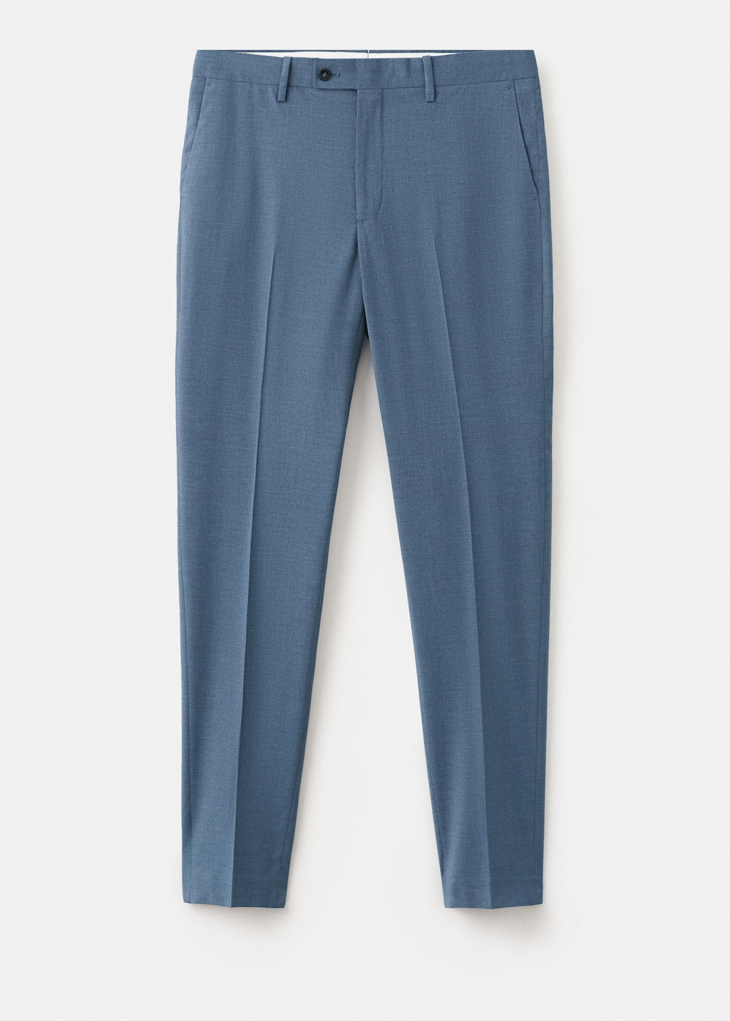 Mango trousers milan in indigo - Image 2
