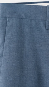Mango trousers milan in indigo - Image 3