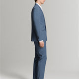Mango trousers milan in indigo - Image 5