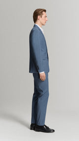 Mango trousers milan in indigo - Image 5