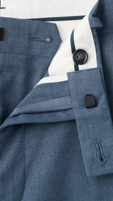 Mango trousers milan in indigo - Image 7