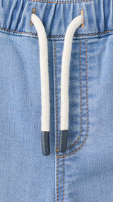 Mango bermudas comfy in medium denim