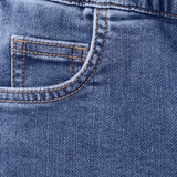 Mango bermudas comfy in dark denim