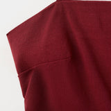 Mango top riga in red