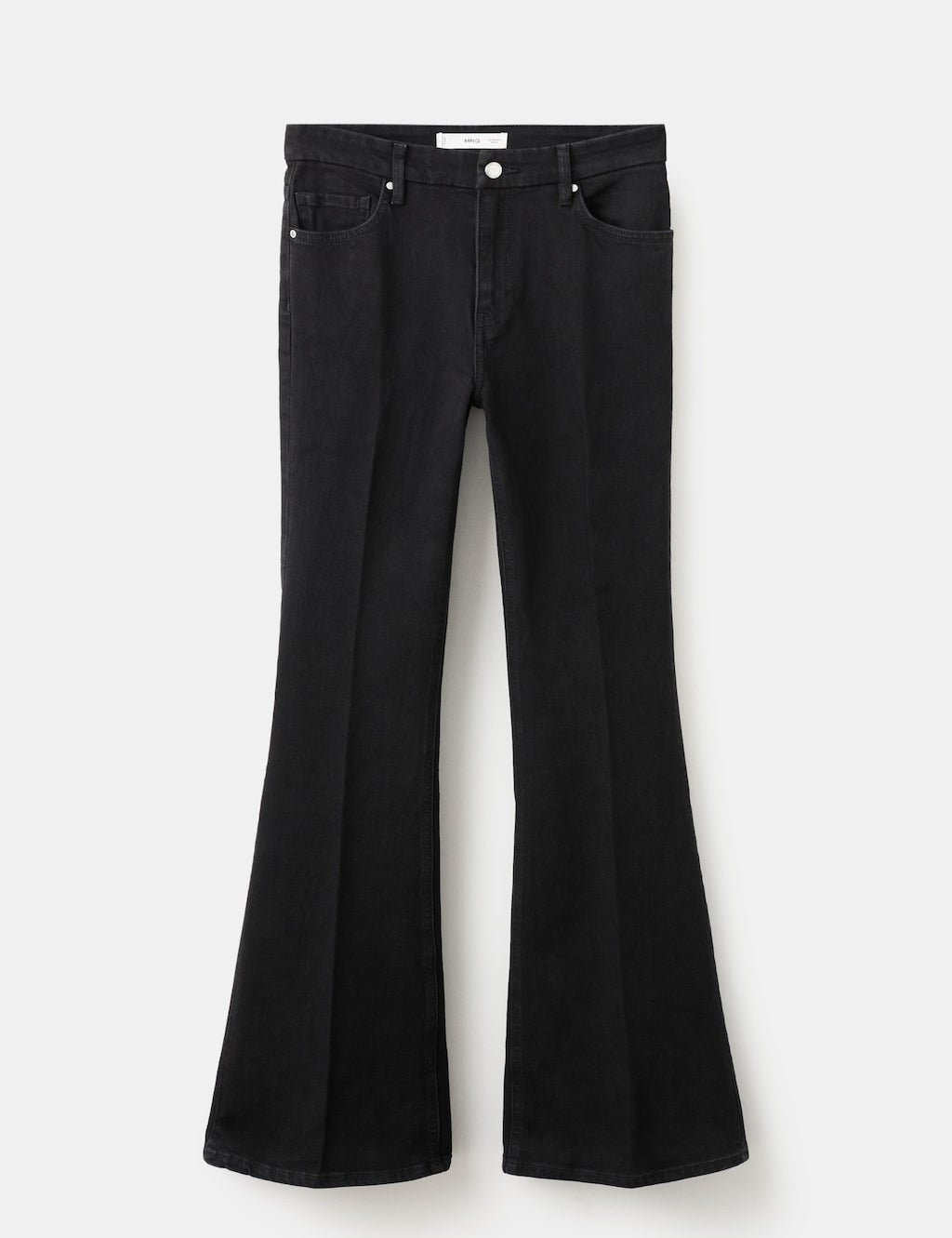 Mango jeans violeta in black denim - Image 2