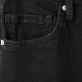 Mango jeans violeta in black denim - Image 3