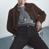 Mango jeans violeta in black denim - Image 5