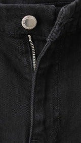 Mango jeans violeta in black denim - Image 6