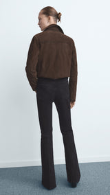 Mango jeans violeta in black denim - Image 7