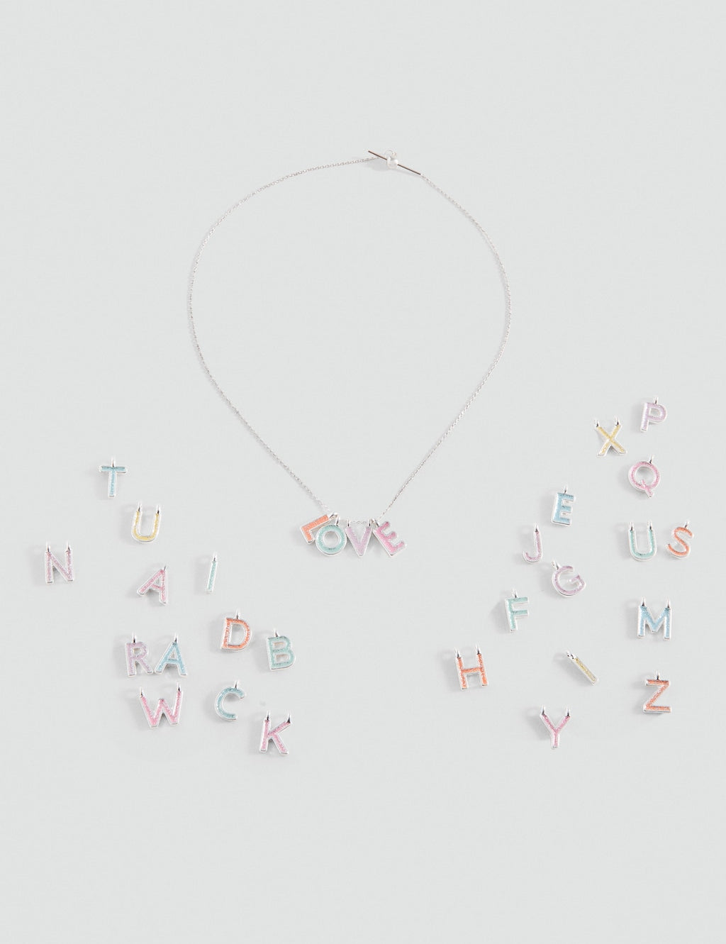 Mango necklace letri in gold - Image 1