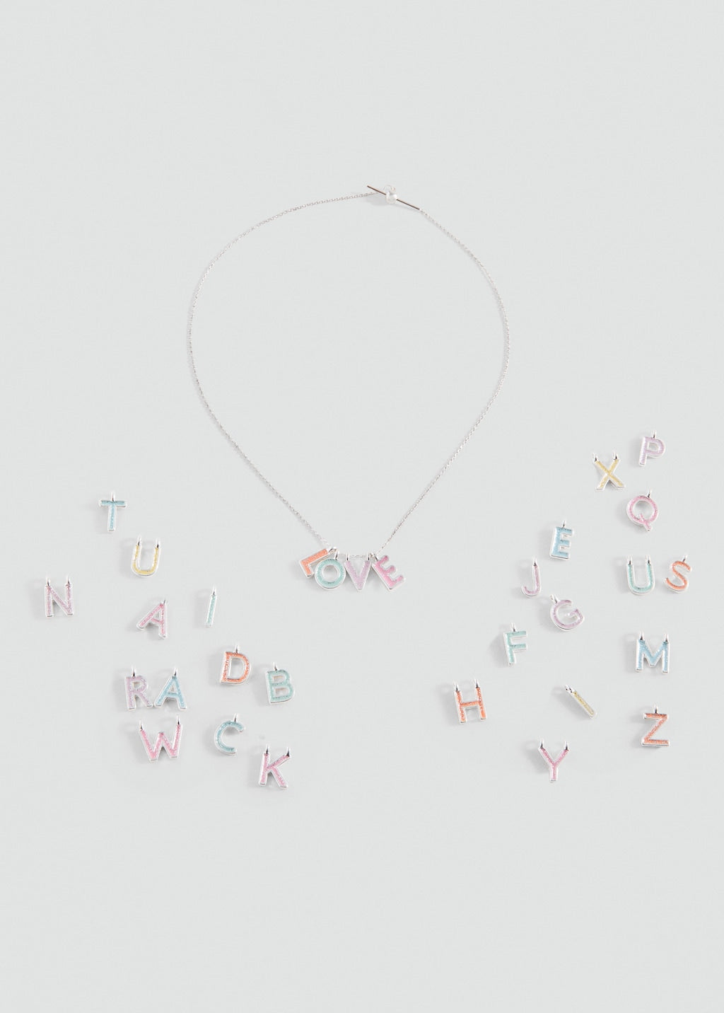 Mango necklace letri in gold - Image 1