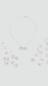 Mango necklace letri in gold - Image 1