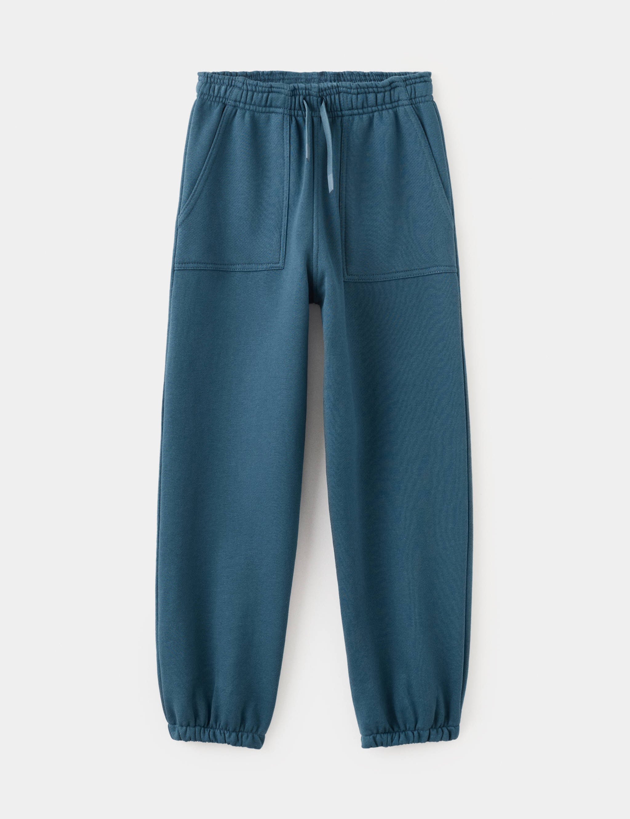 Mango trousers maxwide in midnight blue - 021