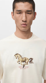 Mango t-shirt apolloh in raw - Image 4
