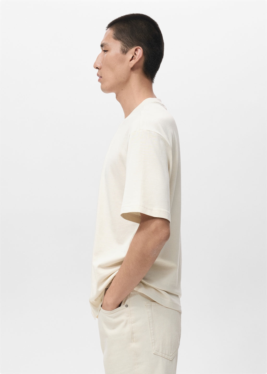 Mango t-shirt apolloh in raw - Image 5