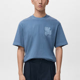 Mango t-shirt blazeh in celestial - Image 1