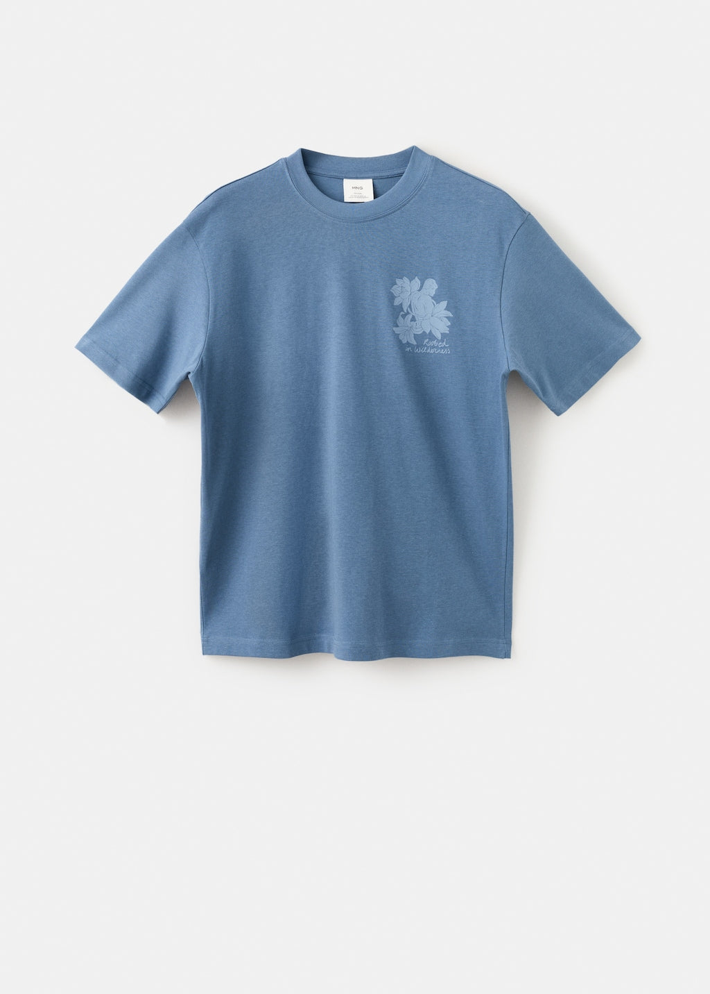 Mango t-shirt blazeh in celestial - Image 2